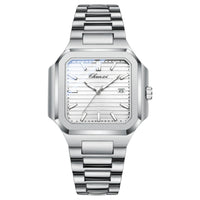 Silver / White