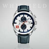 Navy Blue / White